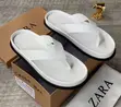 Zara Men's Leather Slippers - 5