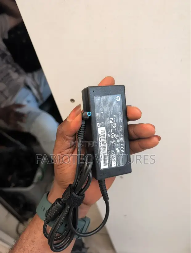 HP Blue Pin 65W Adapter - 1