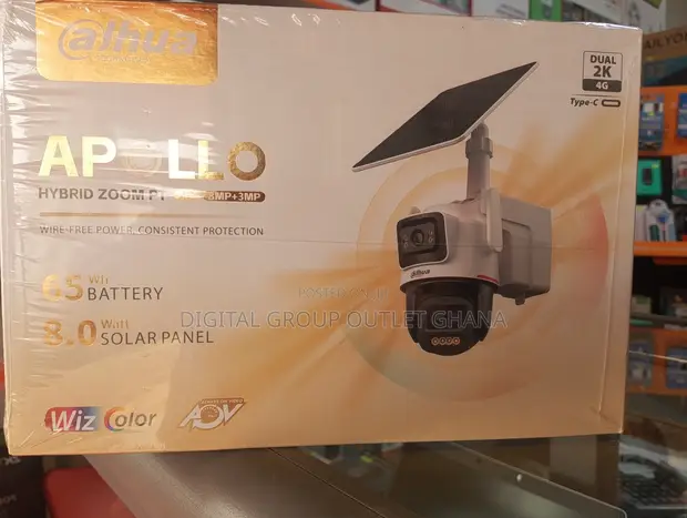 Dahua Apollo Hybrid Zoom PT 4G Solar Camera - 1