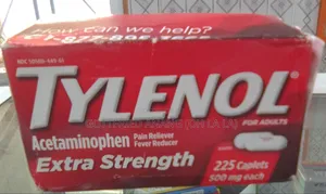 Tylenol Acetaminophen Capsules