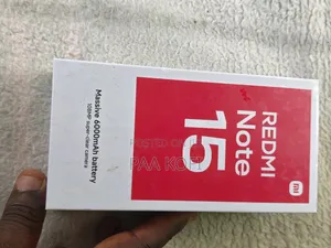 New Xiaomi Redmi Note 15 256GB Black