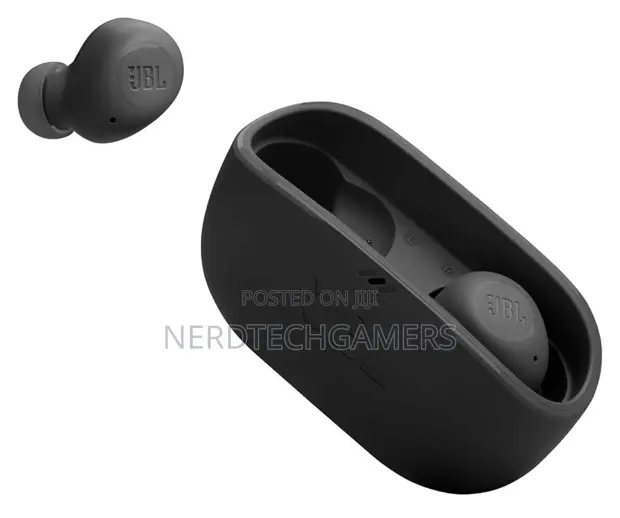 JBL Wave Buds True Wireless Earbuds - Black - 1