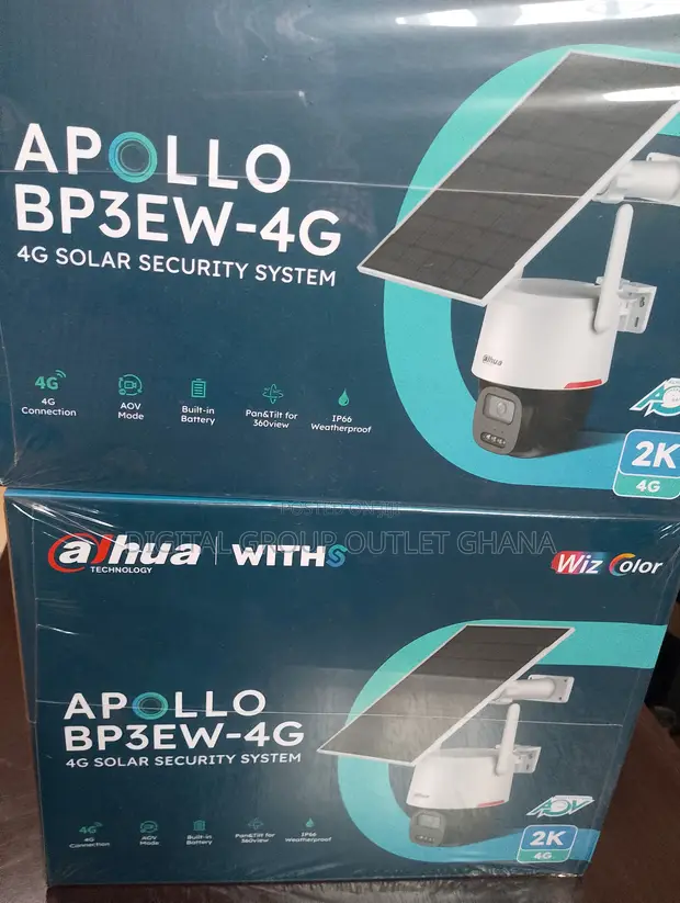 Dahua Apollo BP3EW 4G Solar Security Camera - 1
