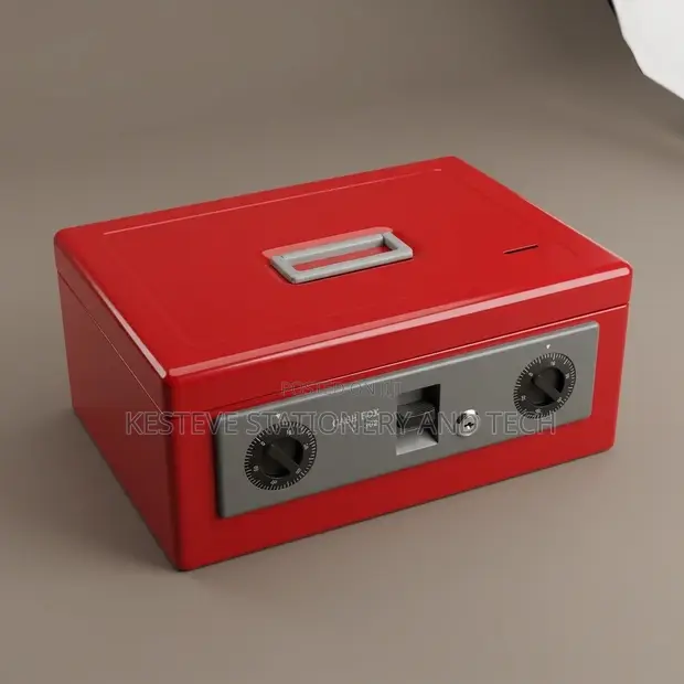Vaultex Brand New Red Cash Box - 1