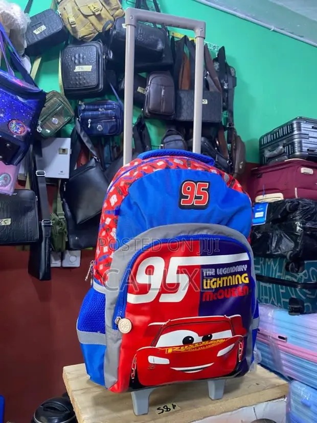 Quality Kids Trolley Backpack Bag for School/Travel - 1