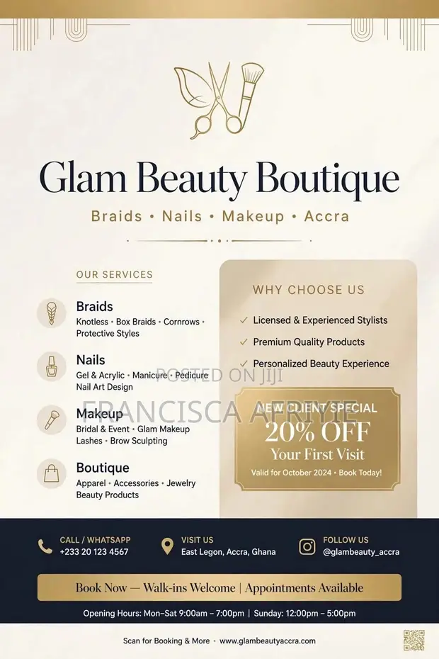 Professional Flyer, Logo, and Poster Design Services - 1