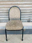 Brown Upholstered Banquet Chairs (Set of 4) - 4