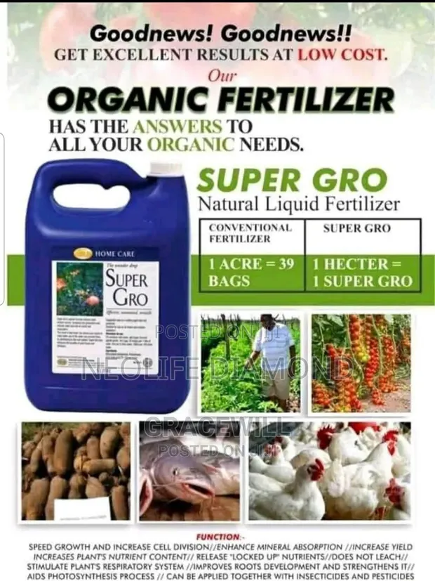Super Gro Organic Fertilizer - 1
