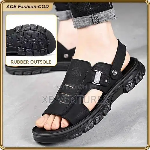 Men's Open-Toe Summer Sandals - 1