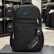 Plain Black Nike Backpack for School & Work - 1