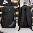 Plain Black Nike Backpack for School & Work - 2