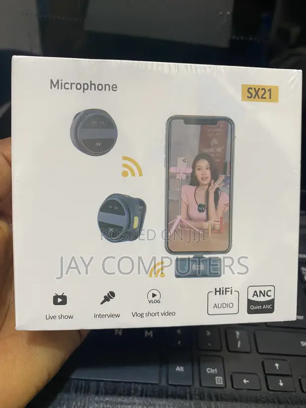 SX21 Wireless Microphone with Noise Reduction - 1