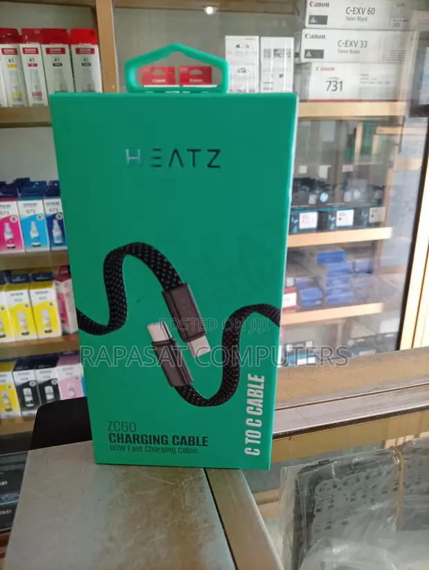 Heatz ZC60 60W USB-C to USB-C Fast Charging Cable - 1