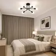 Mythco Black 6-Light Sputnik Chandelier - 2