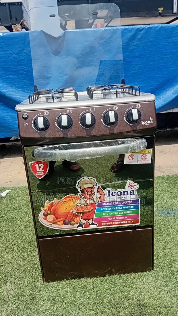 Icona 4 Gas Burner Cooker - 1