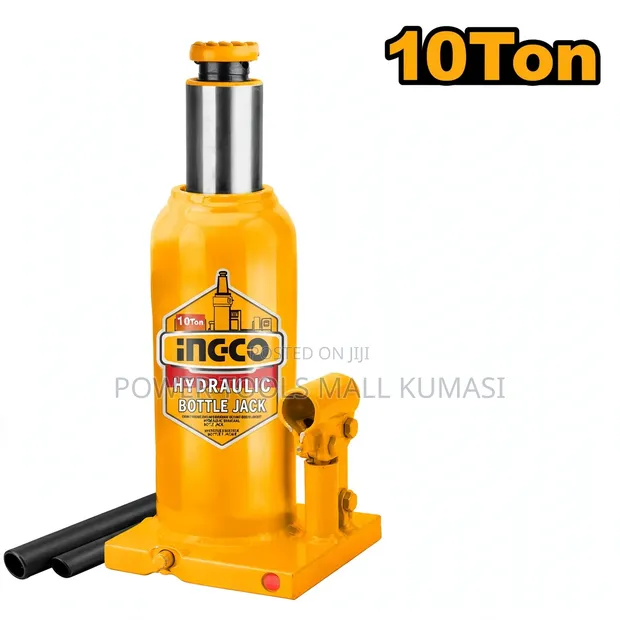 INGCO Hydraulic Bottle Jack 10 Ton - 1