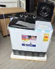 Pearl 12kg Washing Machine (Spin Dry) - Black/White - 1