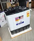 Pearl 12kg Washing Machine (Spin Dry) - Black/White - 2