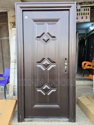 Brand New Steel Security Door - Single & 1.5 Size
