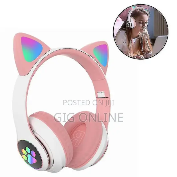 Cat Ear Bluetooth Headset - 1