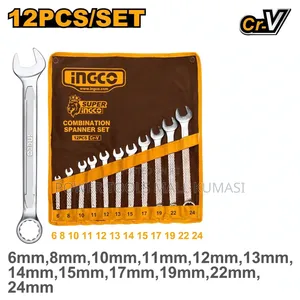 INGCO 12-Piece Combination Spanner Set