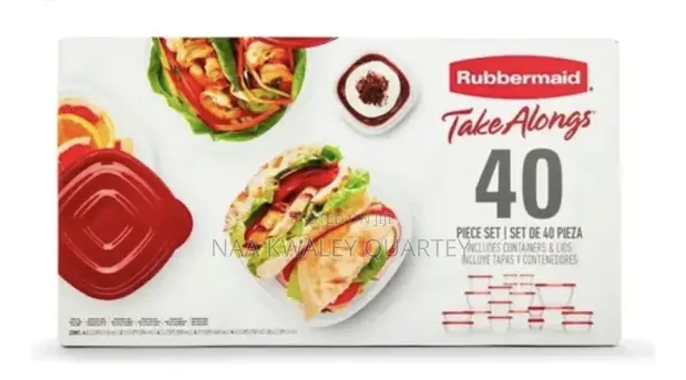 Rubbermaid Food Containers 40pcs - 1