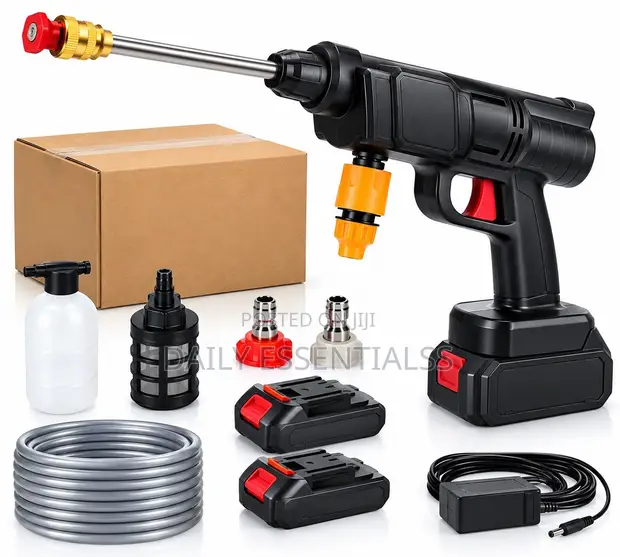 Portable 48V Car Washer Machine with 2 Batteries - 1