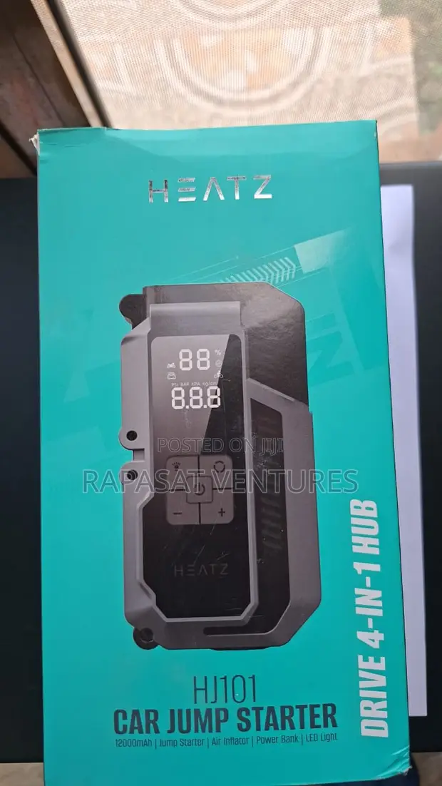 Heatz HJ101 4-in-1 Car Jump Starter - 1
