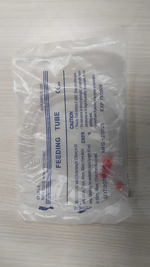 Original Feeding Tubes - Sizes 5, 7, 12, 14, 16, 18, 20 - 1