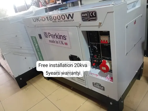 Perkins 20kVA 3-Phase Diesel Generator - 1