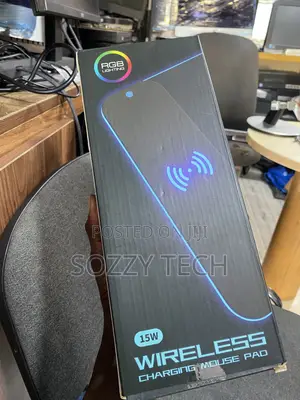 GIM Wireless Charging RGB Gaming Mouse Pad 15W