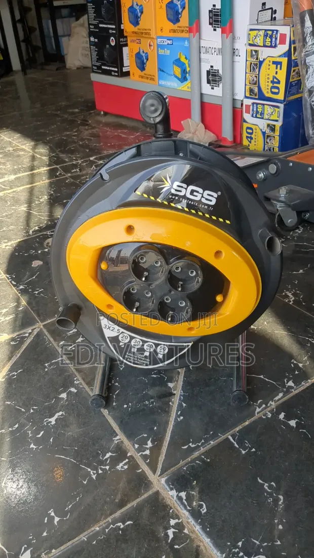 SGS 20m Extension Cable Reel - 3x2.5mm² Copper - 1