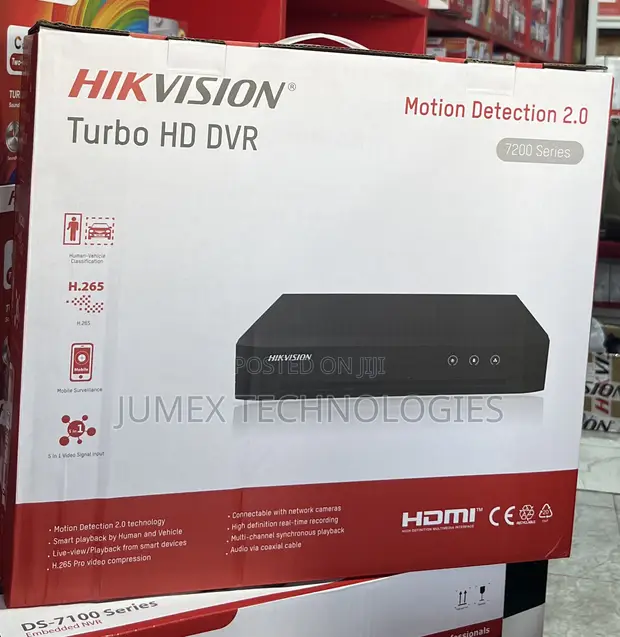 Hikvision 32ch DVR 2MP Turbo HD with Audio - 1