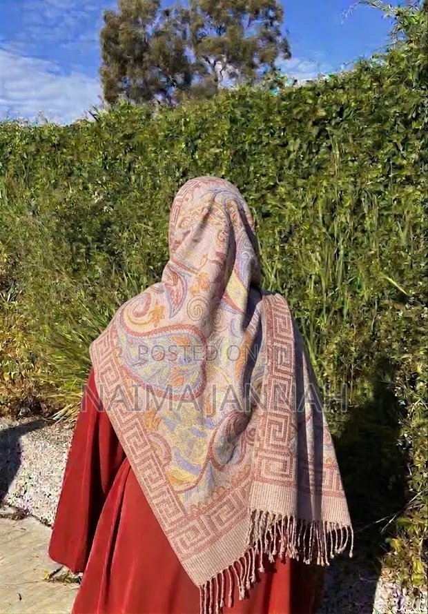 Pashmina Veil - Floral Design - 1