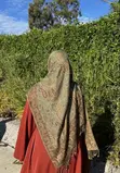 Pashmina Veil - Floral Design - 5