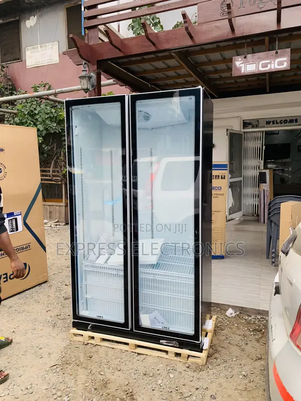 Brand New Pearl 690L Double-Door Display Fridge (PVC-801-27AA) - 1