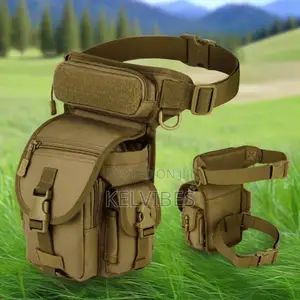 Tactical Waist Thigh Leg Bag - Black