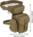 Tactical Waist Thigh Leg Bag - Black - 2