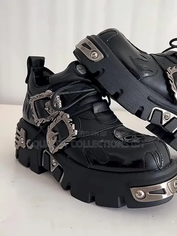 Authentic Gothic Punk Boots - 1