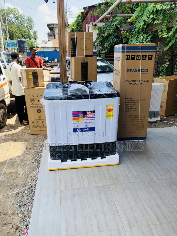 Brand New Pearl 11kg Semi Automatic Washing Machine PVM-117T - 1