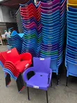 Children Study Chairs - Blue - 1