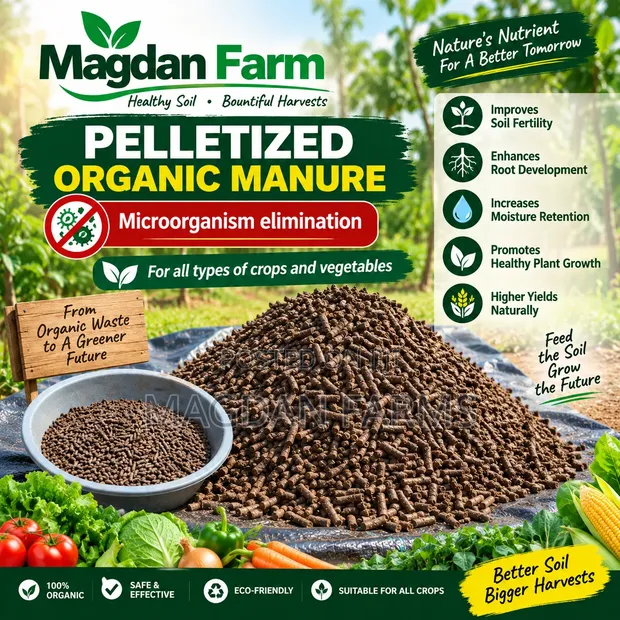 Organic Pelletized Manure - 1