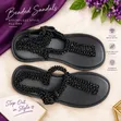 Beautiful African Beaded Sandals - 1