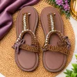 Beautiful African Beaded Sandals - 3