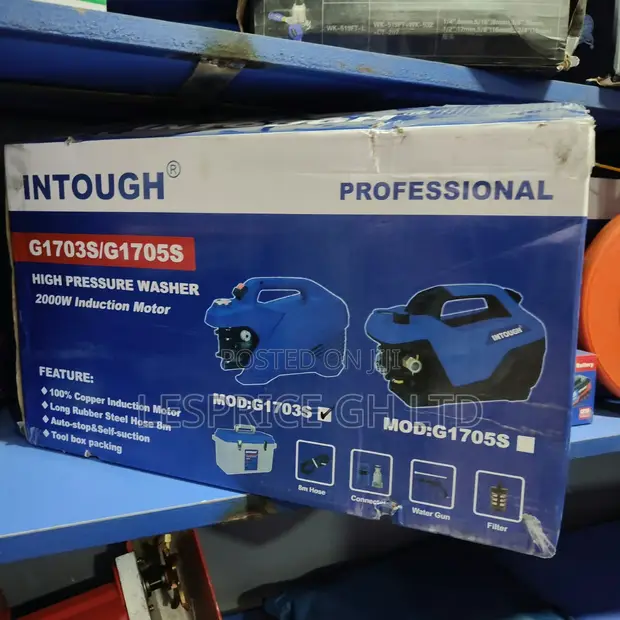 Intough 2KW High Pressure Washer - Price Cut - 1