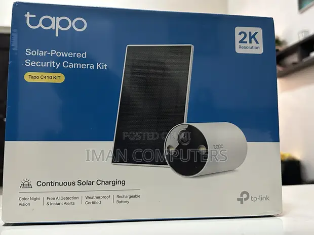 TP-Link Tapo C410 Kit Solar Powered Security Camera - 1