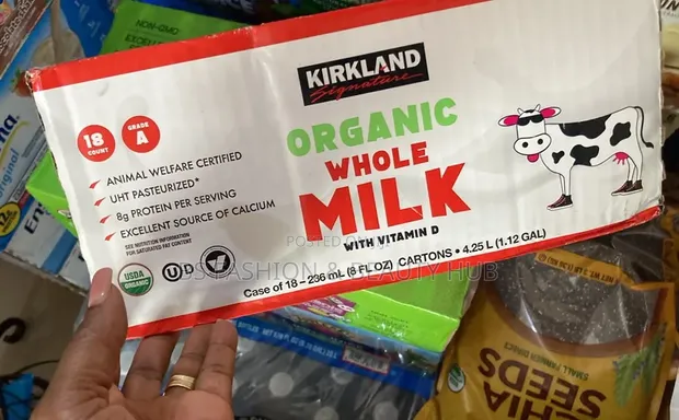 Kirkland Organic Whole Milk - 1