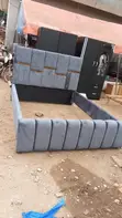 Wood-Mode Double Bed Frame - 1
