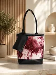 Luxury Tote Bag - Multicolor African Pattern - 3
