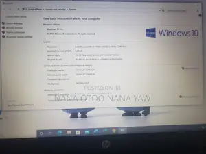 HP 15 Laptop: Intel Core i3, 6GB RAM, 256GB SSD